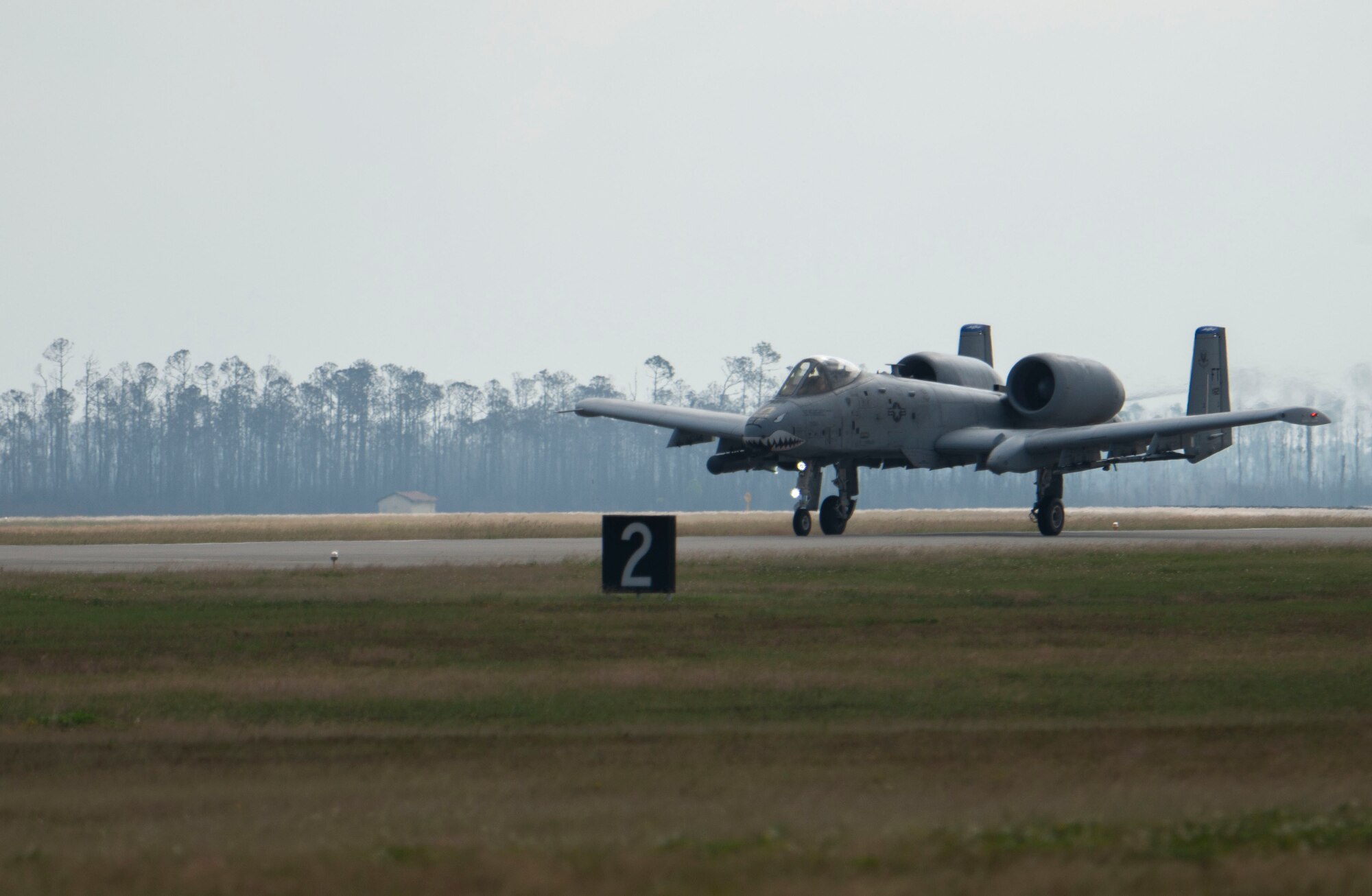 A-10 aircraft launches