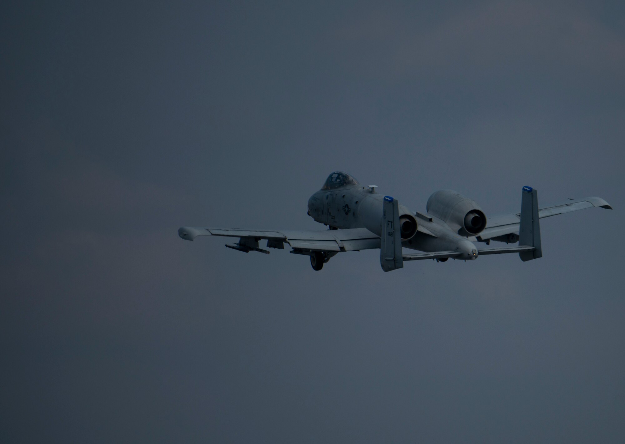 A-10 aircraft in flight