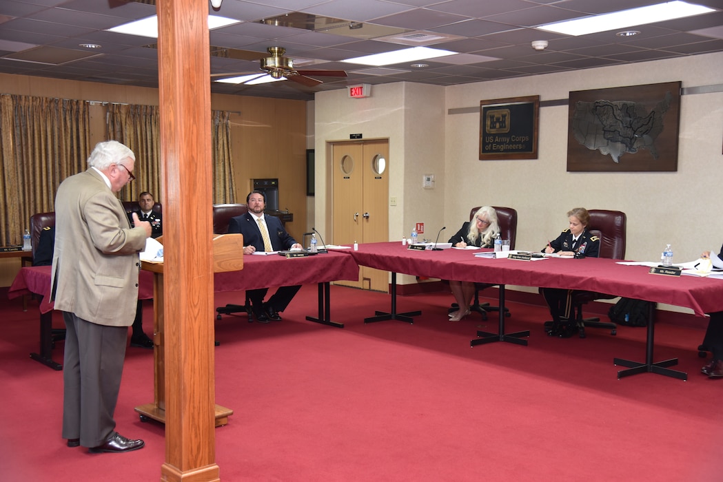 MRC Commissioners listen to testimony in Caruthersville, MO.