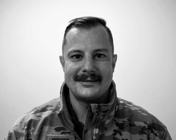 Capt. Noah Spitler is a B-52 instructor pilot for the 69th Bomb Squadron. He is working on the Alert Parking Area near the Alert Shack and is called a “Pad Dad.” His job as “Pad Dad” is to brief his aircrew on mission status, weather, and any issues they may have on their mission.