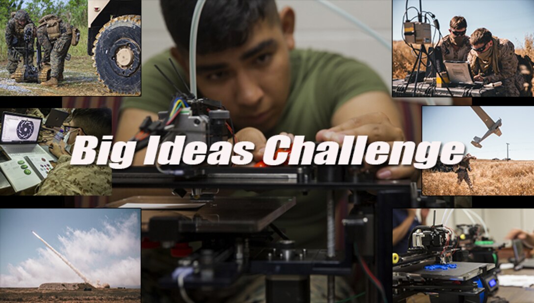 A U.S. Marine launched the first Big Ideas Challenge last August to unleash the creativity and ingenuity of III MEF Marines and sailors against the most pressing challenges facing the Marine Corps. Marines are currently reviewing the submissions along with making recommendations on how to implement them.