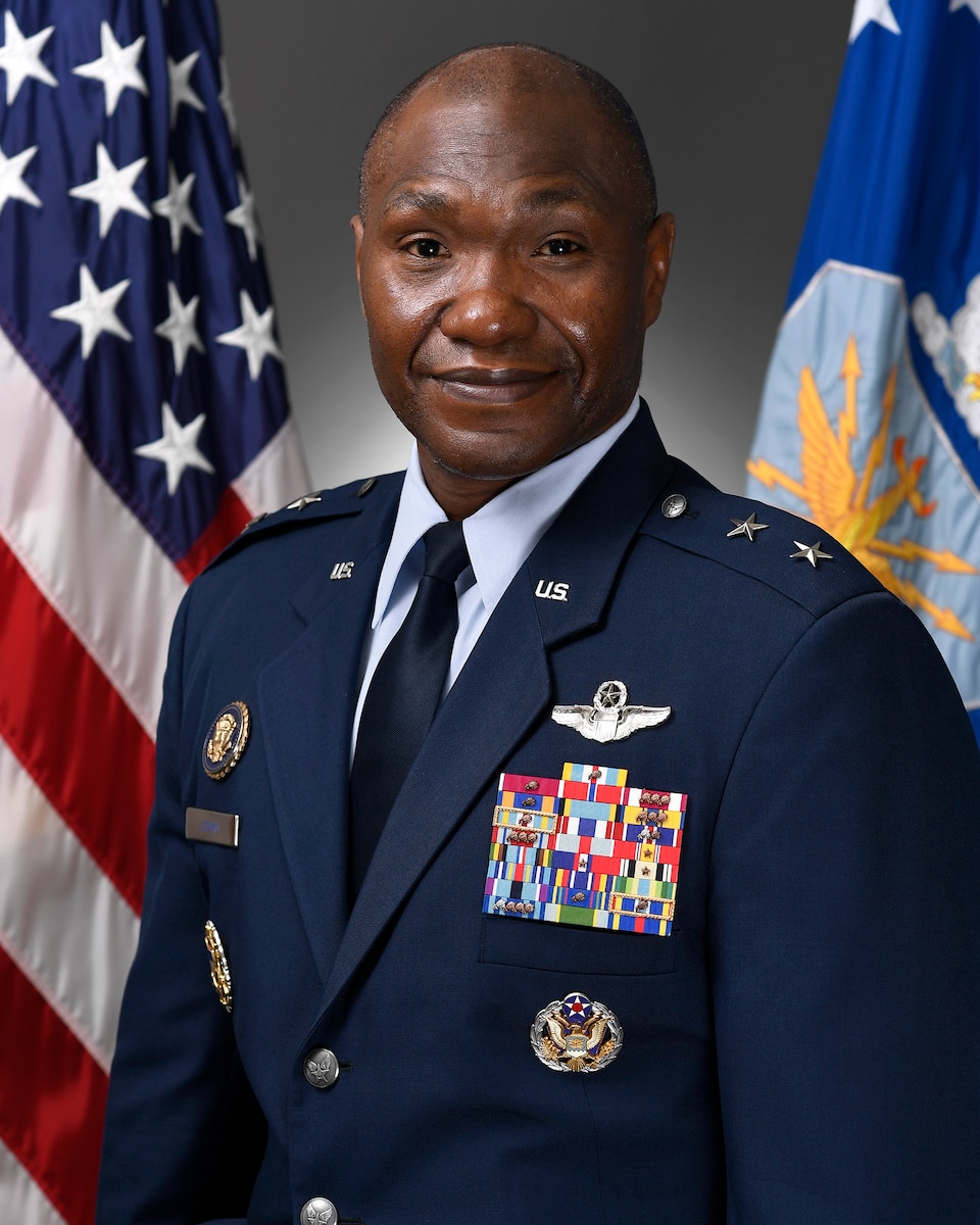 This is the official portrait of Maj. Gen. Rodney Lewis.