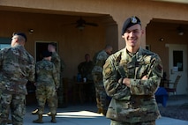 A photo of a cop posing for the camera