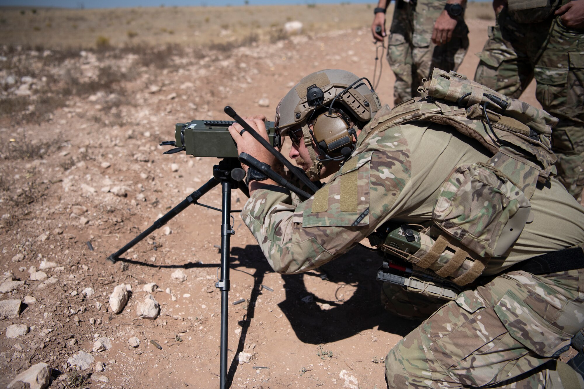 Holloman Airmen train in simulated combat environment