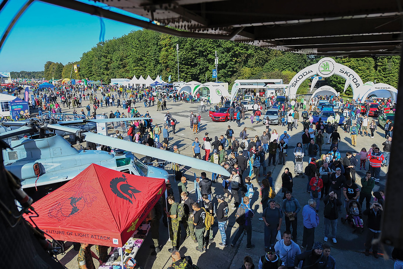2019 NATO Days strengthen alliances, partnerships; Ostrava, Czech Republic, 21 September 2019, attended by over
200,000 thousand visitors. (U.S. Air Force photo by Senior Airman Alexandria Lee)