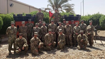 The Wisconsin Army National Guard’s 924th Engineer Detachment is deployed to Camp Arifjan, Kuwait, functioning as the department of public works for the large base.