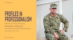 Profile in Professionalism: MA3 Brand Hillyard (U.S. Navy graphic by Mass Communication Specialist 1st Class Arthurgwain L. Marquez)