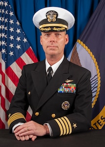 Official biography photo of Capt. Gregory Scott Thoroman, commanding officer, USS Bonhomme Richard (LHD 6).