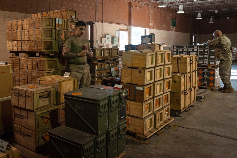 23d MXS takes semiannual munitions inventory > Moody Air Force Base