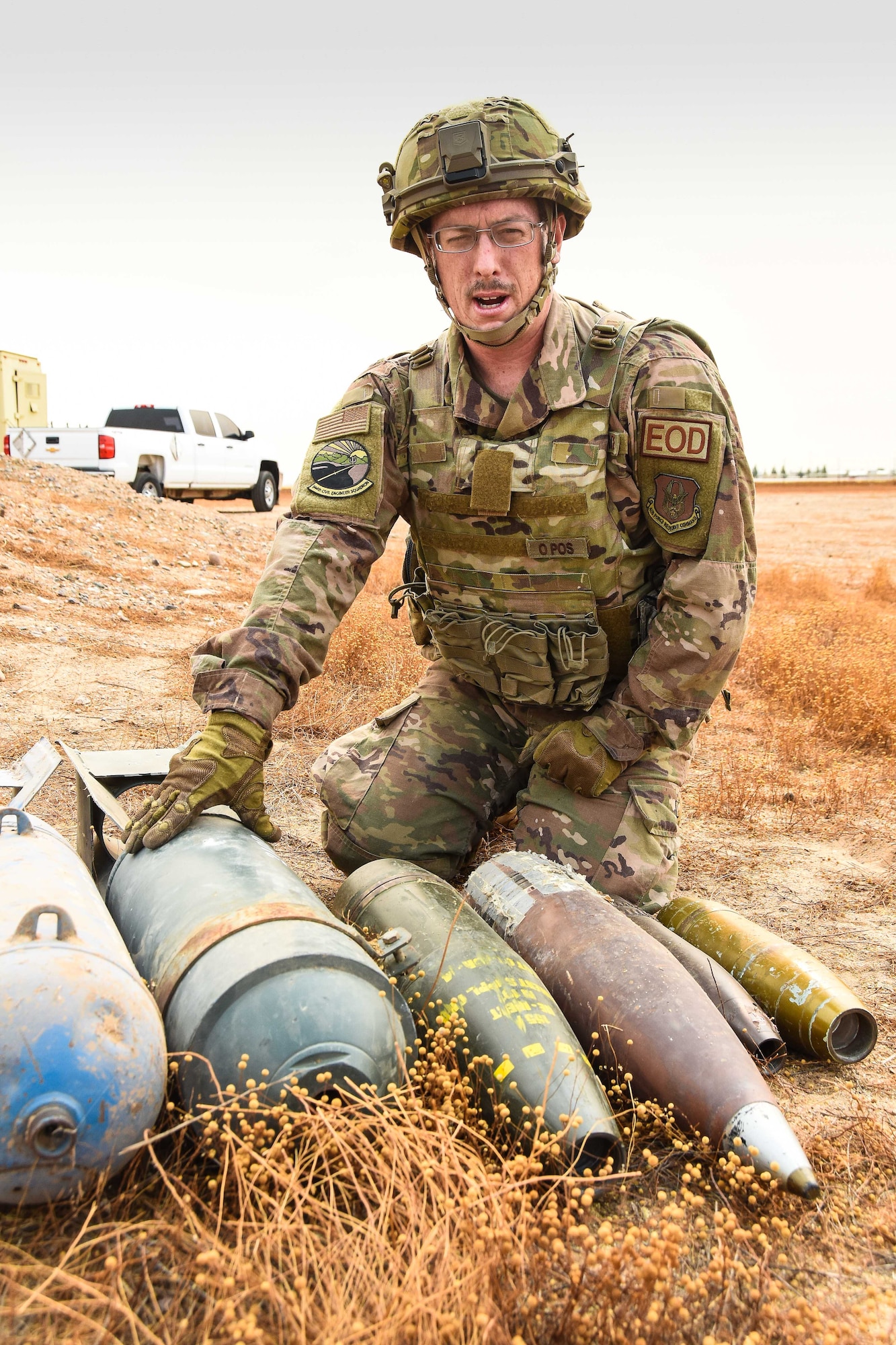 “In real life, you have to apply whatever lessons life gives you to what other people might be going through.”
This is the guiding philosophy for Master Sgt. Matthew Patnaude, 944th Civil Engineer Squadron Explosive Ordnance Disposal flight chief. A soft spoken man with years of deployment experience, Patnaude lives his daily life sharing his knowledge and experience to help mentor others.
