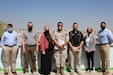 Medical professionals from the 3rd Medical Command (Deployment Support) and Area Support Group-Jordan pose for a photo with their Jordanian host following their subject matter expert exchange earlier this month. The 3 MCDS and Jordanian Royal Medical Services met over four days to discuss interoperabilities, with special focus on COVID-19 response and requirements.