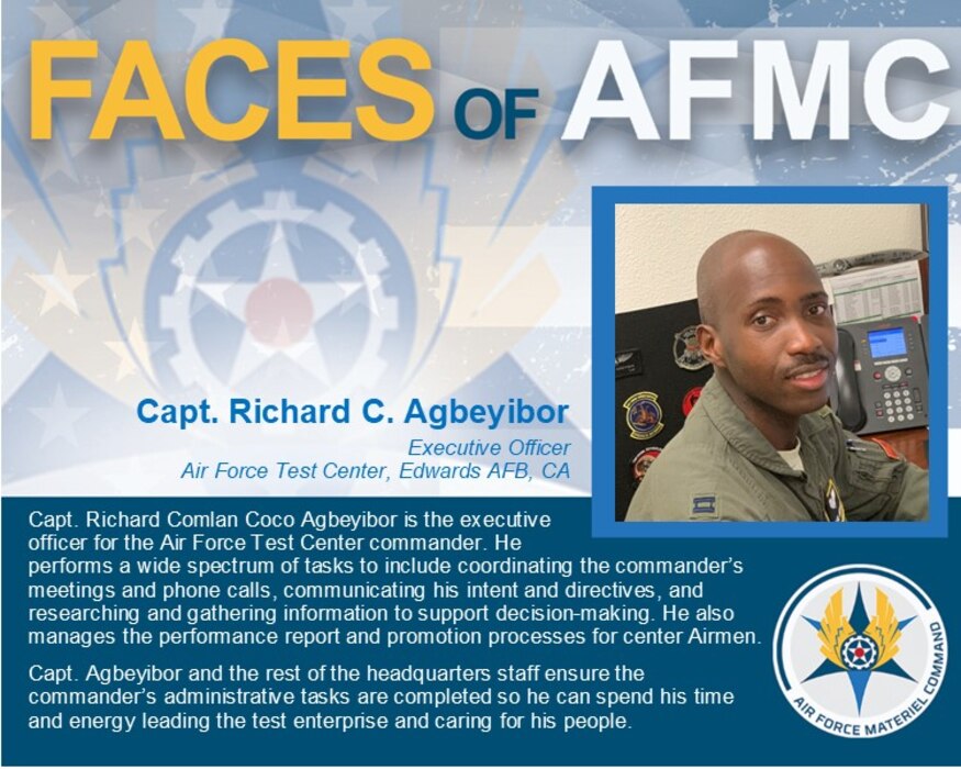 Faces of AFMC graphic