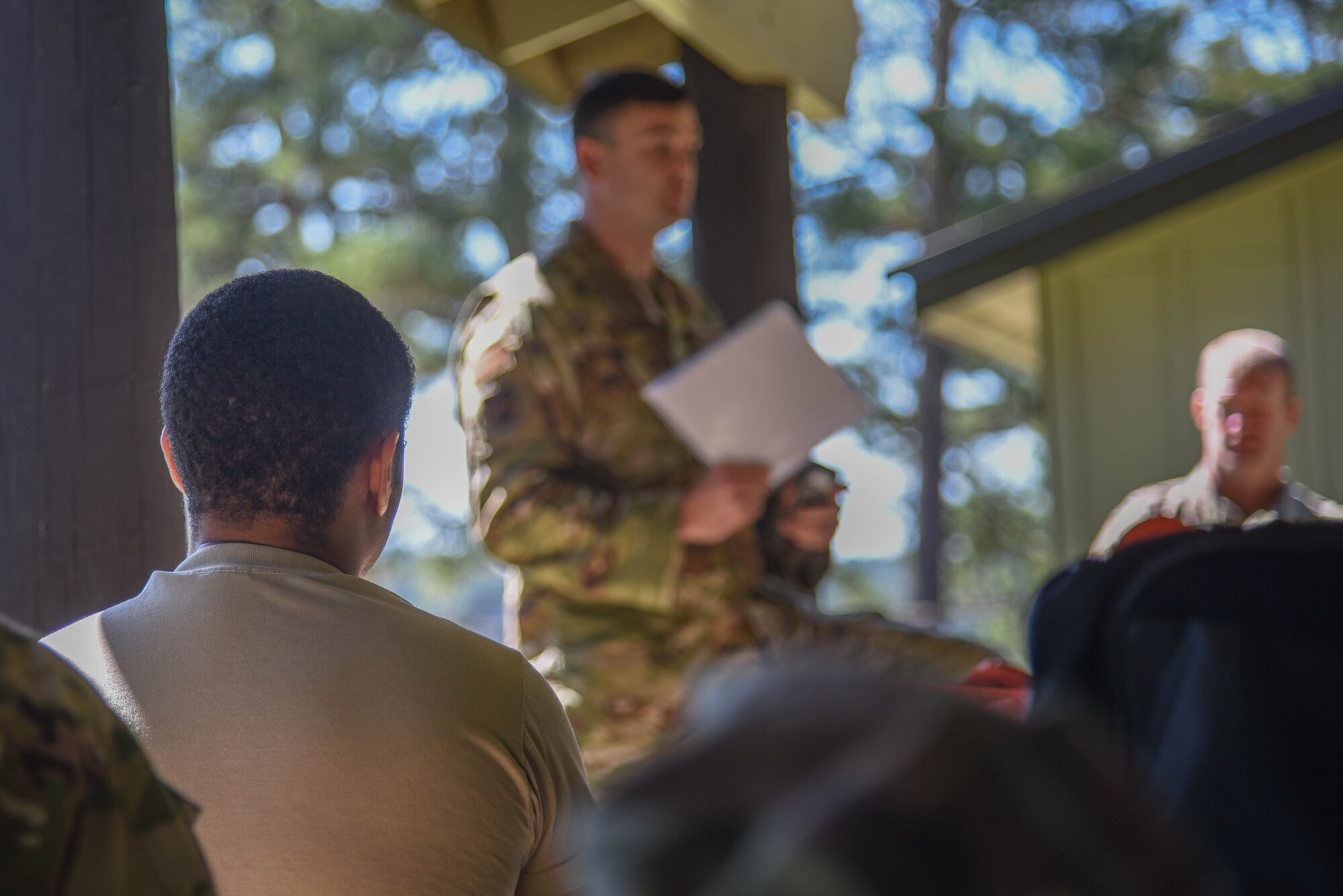 Sumpter Smith Airmen Train to Survive Water Landing