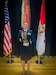 U.S. Army Reserve Maj. Erika Alvarado who received the Gen. Douglas MacArthur leadership award poses for a photograph during a ceremony Oct. 21, 2020, at the Pentagon, Washington, D.C.