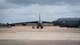 A B-52H Stratofortress taxis down the flight line during Global Thunder 21 at Barksdale Air Force Base, La., Oct. 23, 2020. The ability to credibly convey the readiness and lethality of our forces is a key component of strategic deterrence. (U.S. Air Force photo by Senior Airman Lillian Miller)