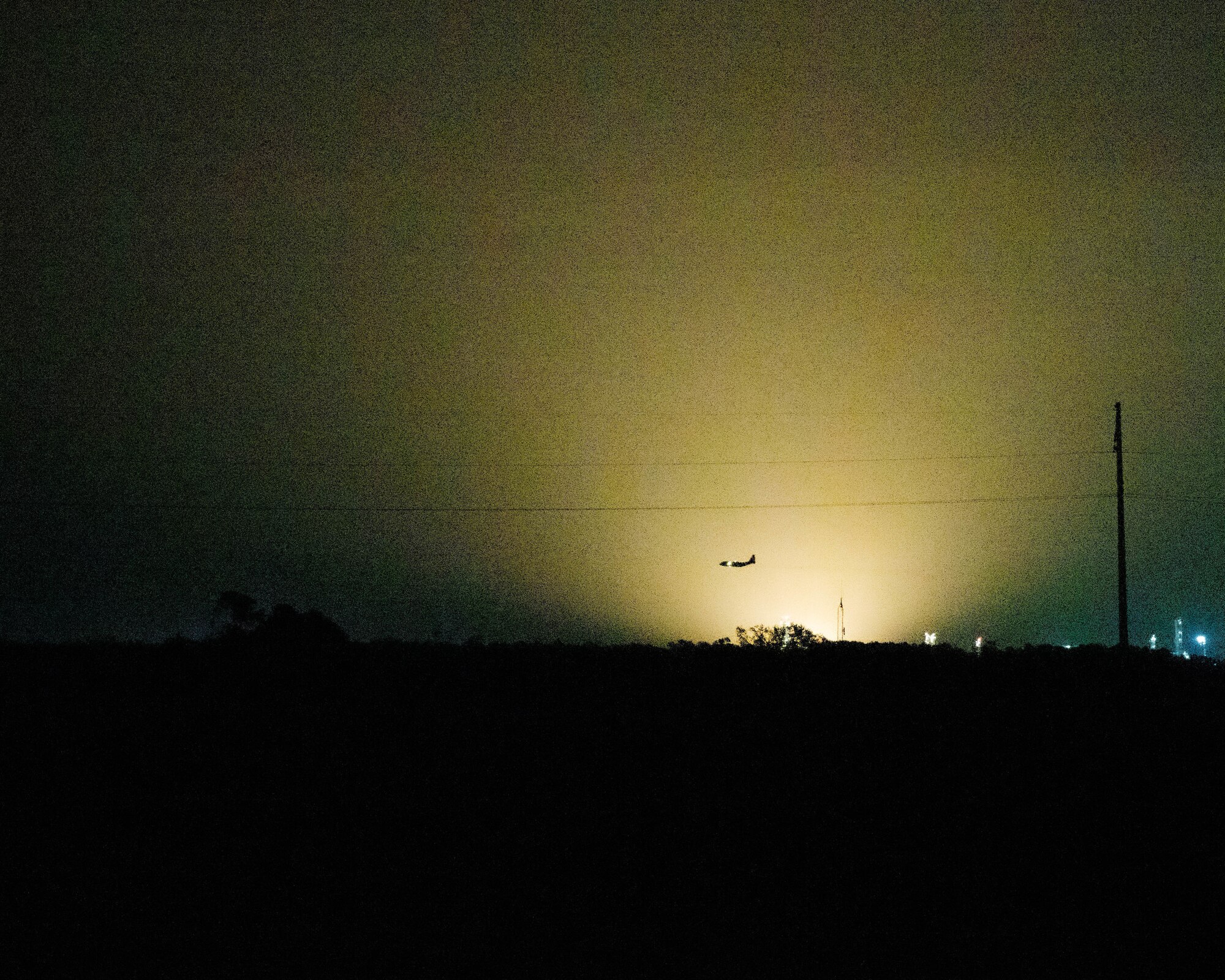 MASS C-130s fly evening missions in Louisiana