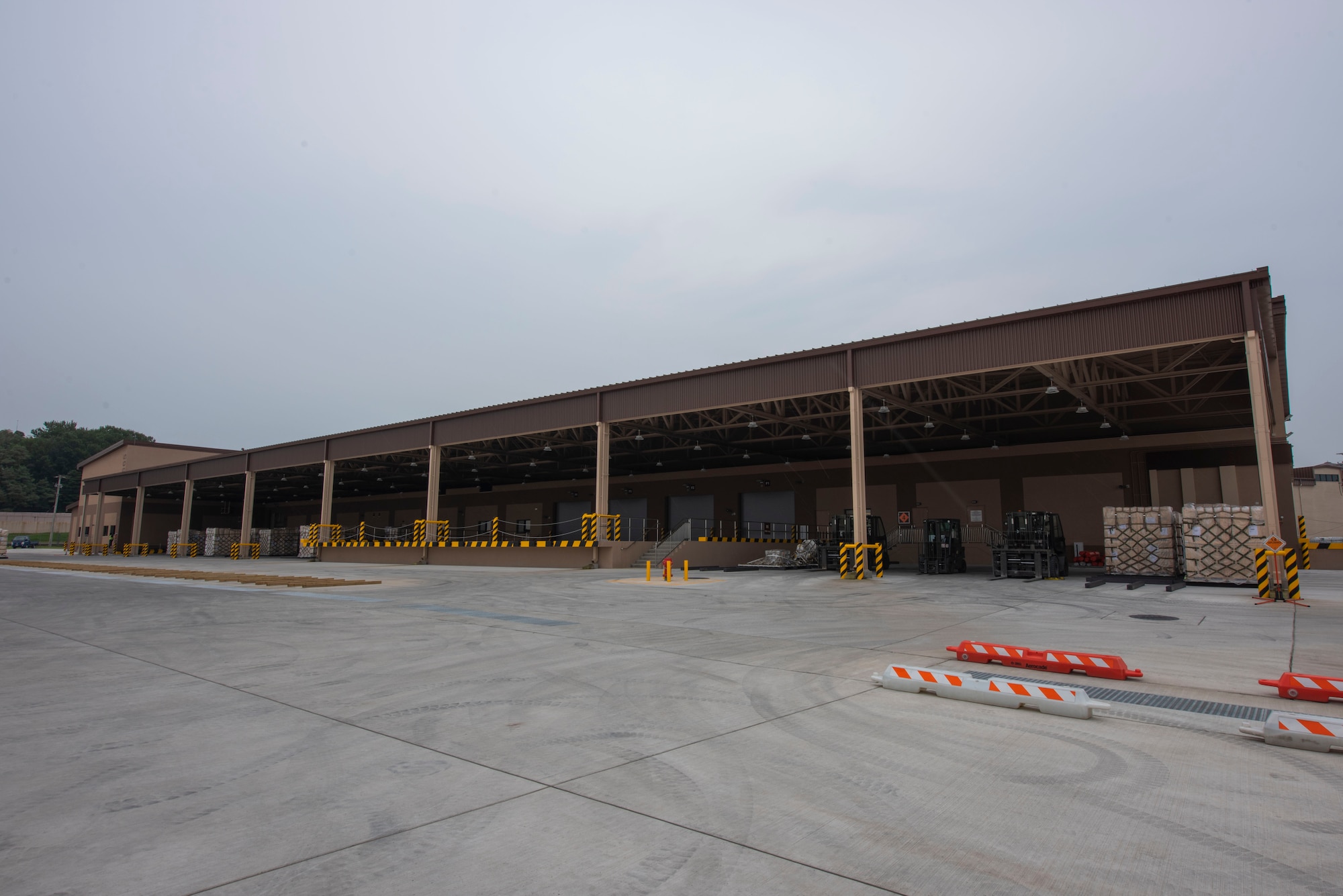 An air freight terminal