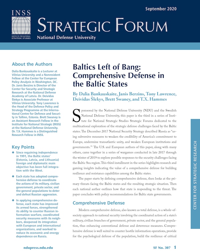 Baltics Left of Bang: Comprehensive Defense in the Baltic States