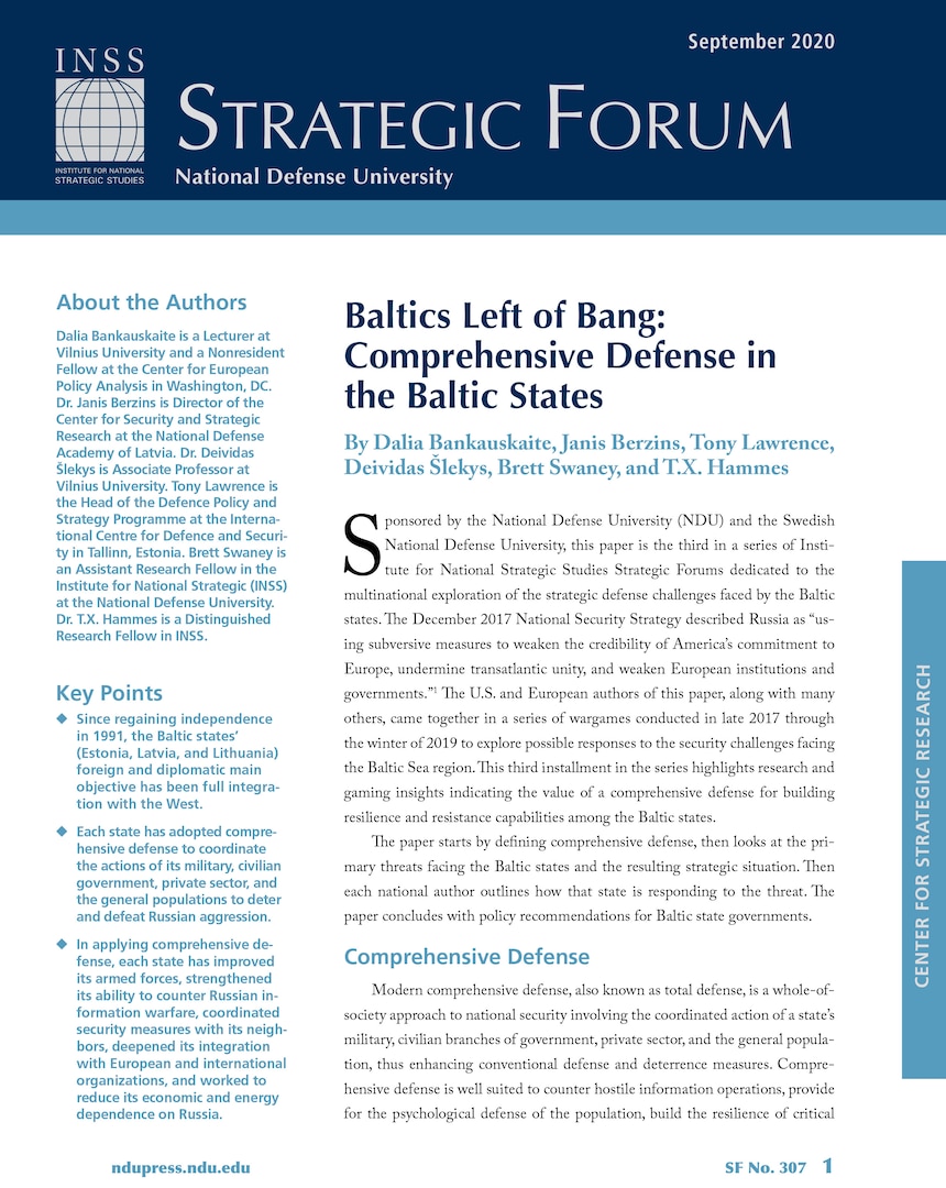 Baltics Left of Bang: Comprehensive Defense in the Baltic States