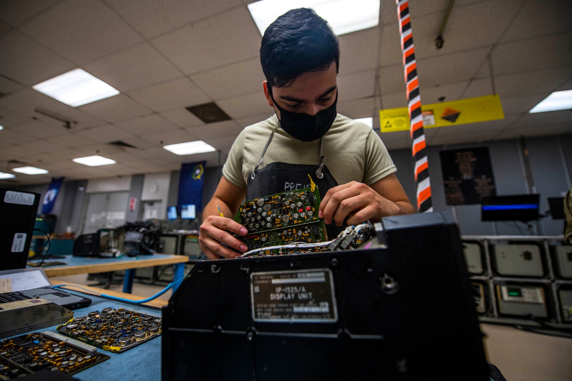Avionics technicians ensure every component of the F-15E Strike Eagle is working properly and all safety measures are met.