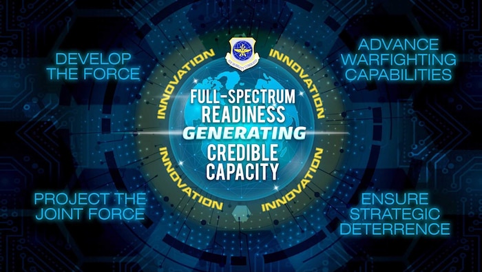 Gen. Jacqueline Van Ovost, commander of Air Mobility Command, announced her four command priorities to accelerate change and maximize readiness within AMC, October 27, 2020 .