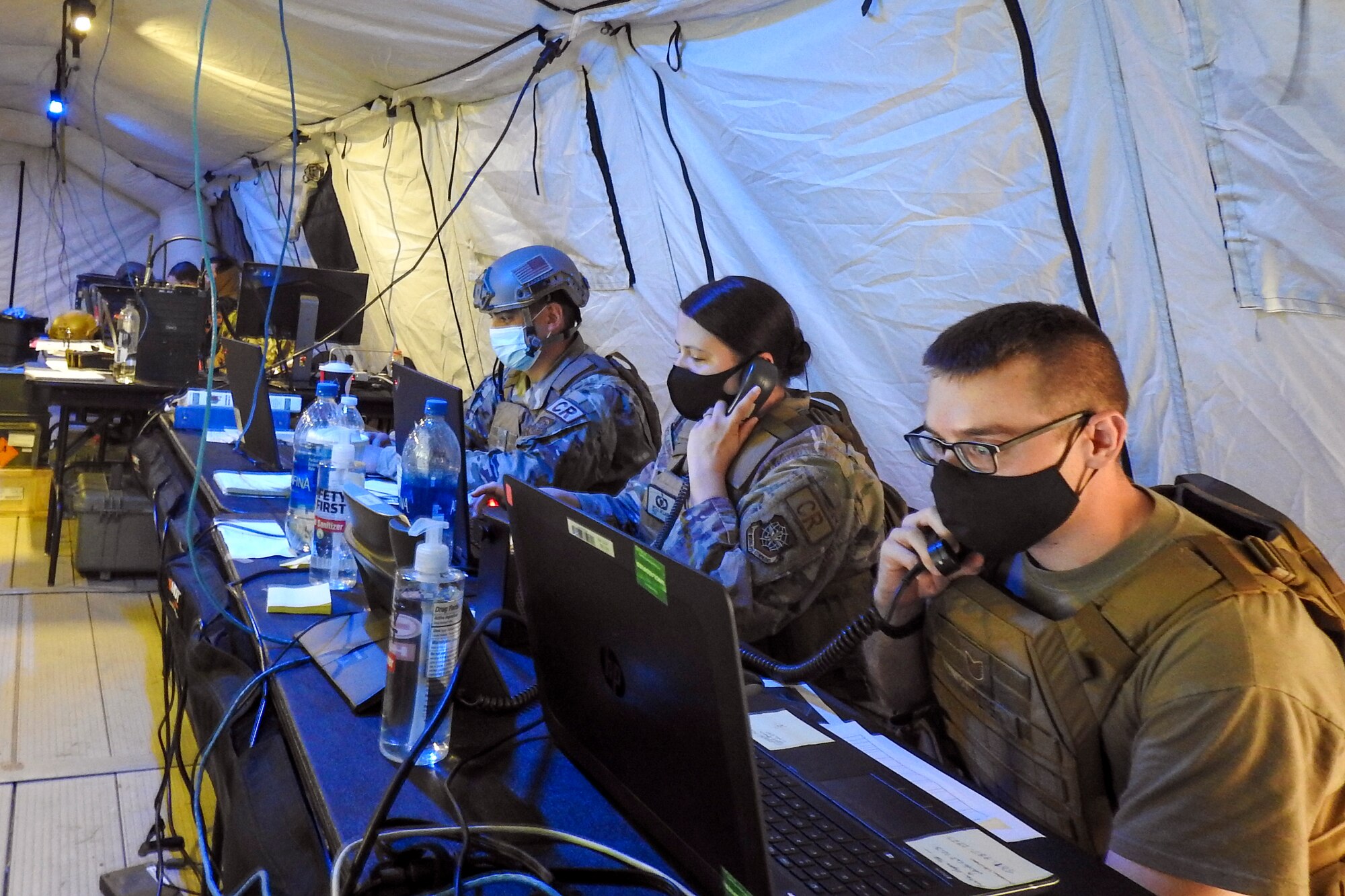 Airmen exercise contingency response proficiency during Green Flag Little Rock 21-01