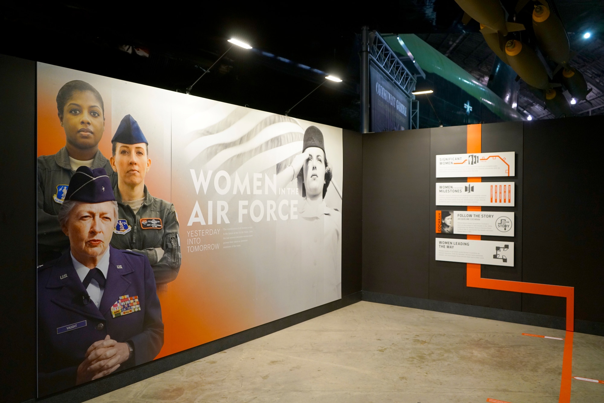 Women in the Air Force Exhibit