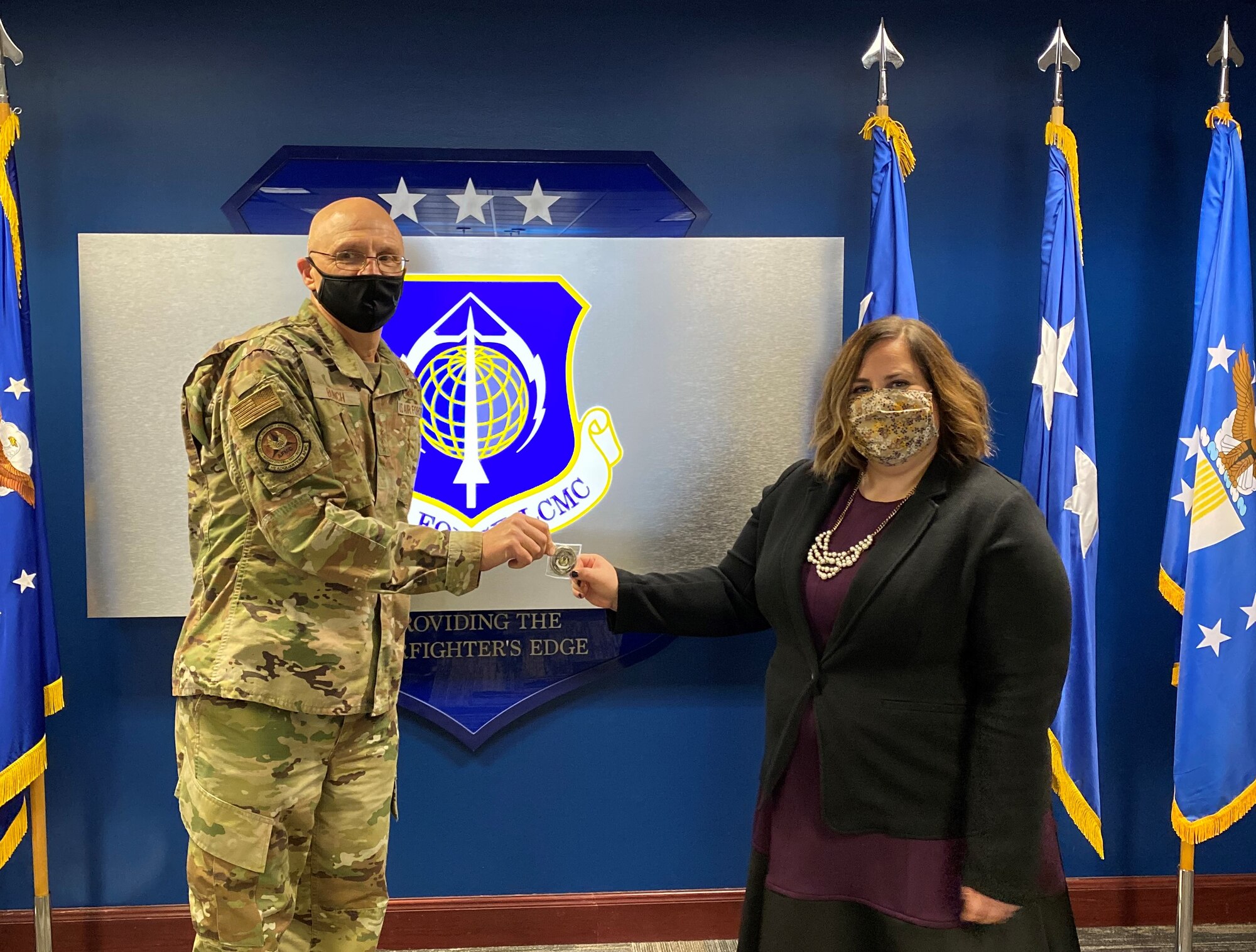 Bunch visits AFLCMC