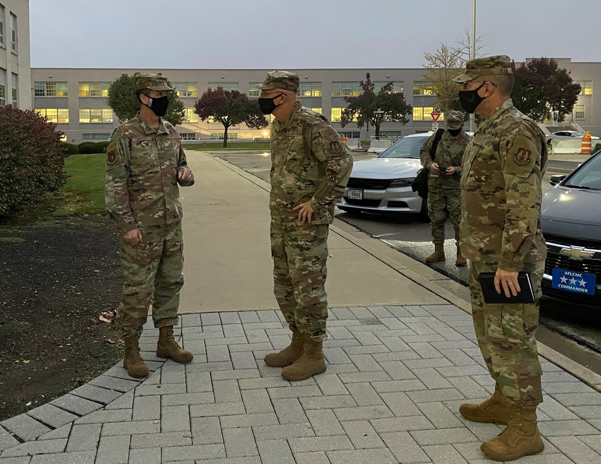 Bunch visits AFLCMC