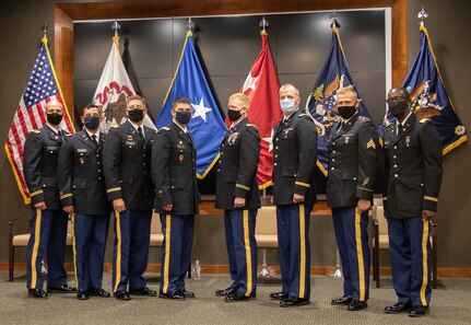 Eight Illinois Army National Guard Soldiers graduated from the ILARNG Officer Candidate School during a ceremony Aug. 23 at the Illinois Military Academy, Camp Lincoln, Springfield, Illinois.