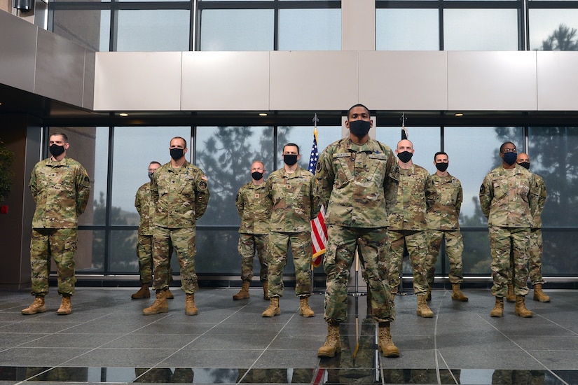 JTF SD Members Transfer To Space Force Schriever Space Force Base 