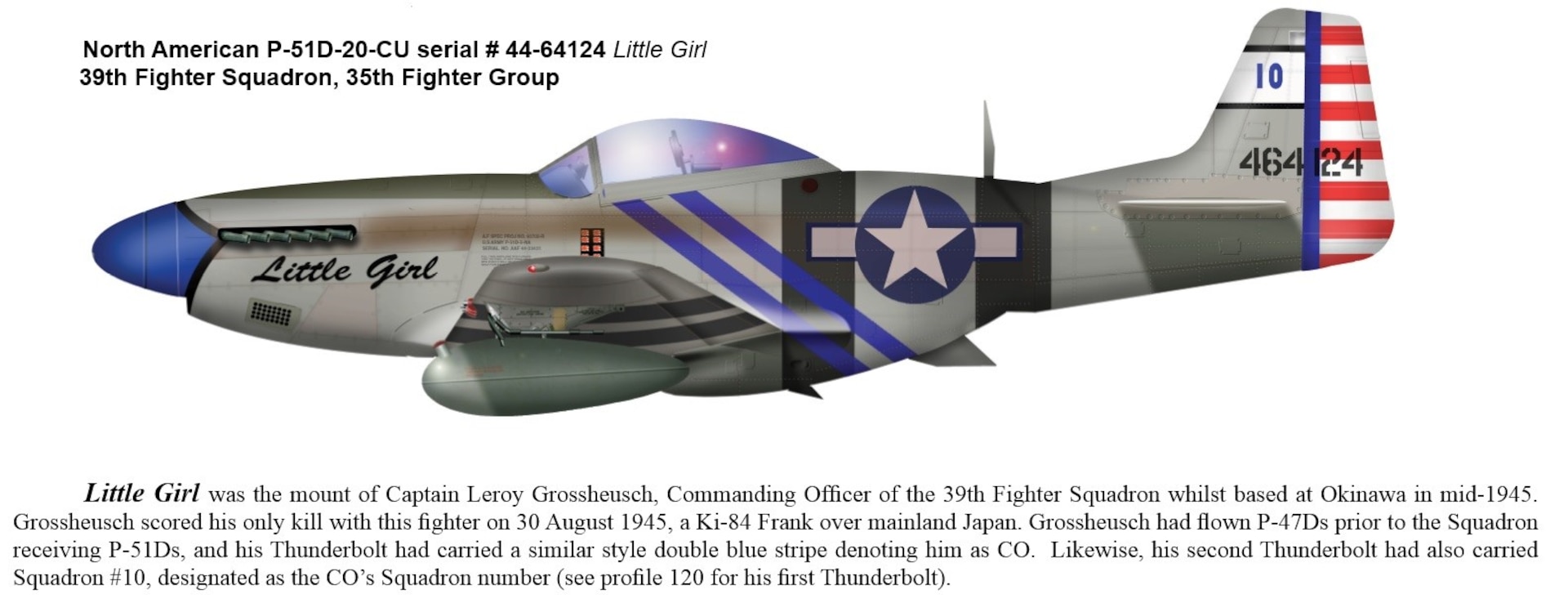 The famed P-51 “Little Girl”