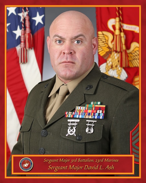 Sergeant Major, 3rd Battalion, 23rd Marine Regiment > Marine Corps