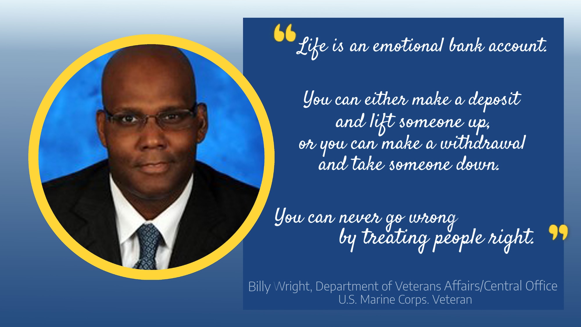 Marine Corps. Veteran talks increasing access, opportunity at 