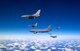 931st ARW KC-46A flies over the Republic of Korea