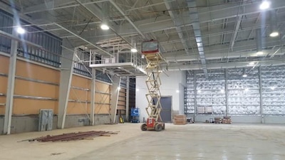 From sand lot to diamond of Camp Carroll DLA Distribution Korea warehouse on track for February completion