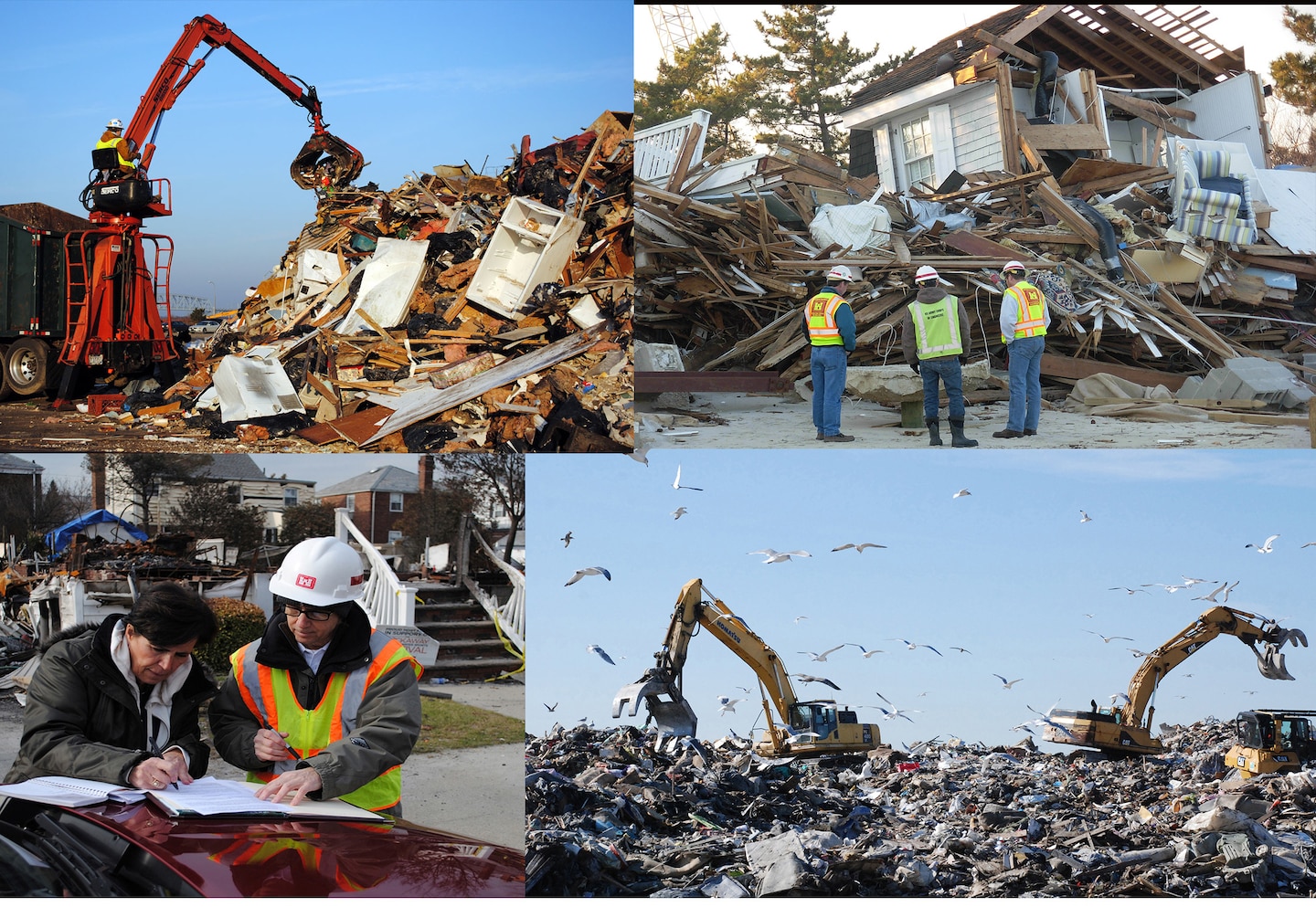 Following Sandy in 2012, the U.S. Army Corps of Engineers was extensively involved in the response, recovery and mitigation mission.   New York District stood up its Emergency Command Center and Recovery Field Offices in support of the Federal Emergency Management Agency
