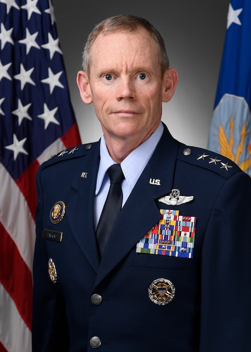 This is the official photo of Lt. Gen. James Dawkins.