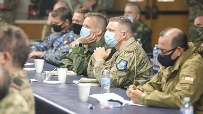 Foreign military attachés visit Kansas National Guard