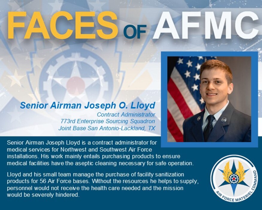 Faces of AFMC graphic