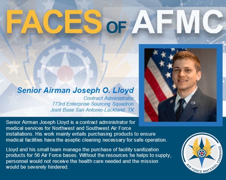 Faces of AFMC graphic