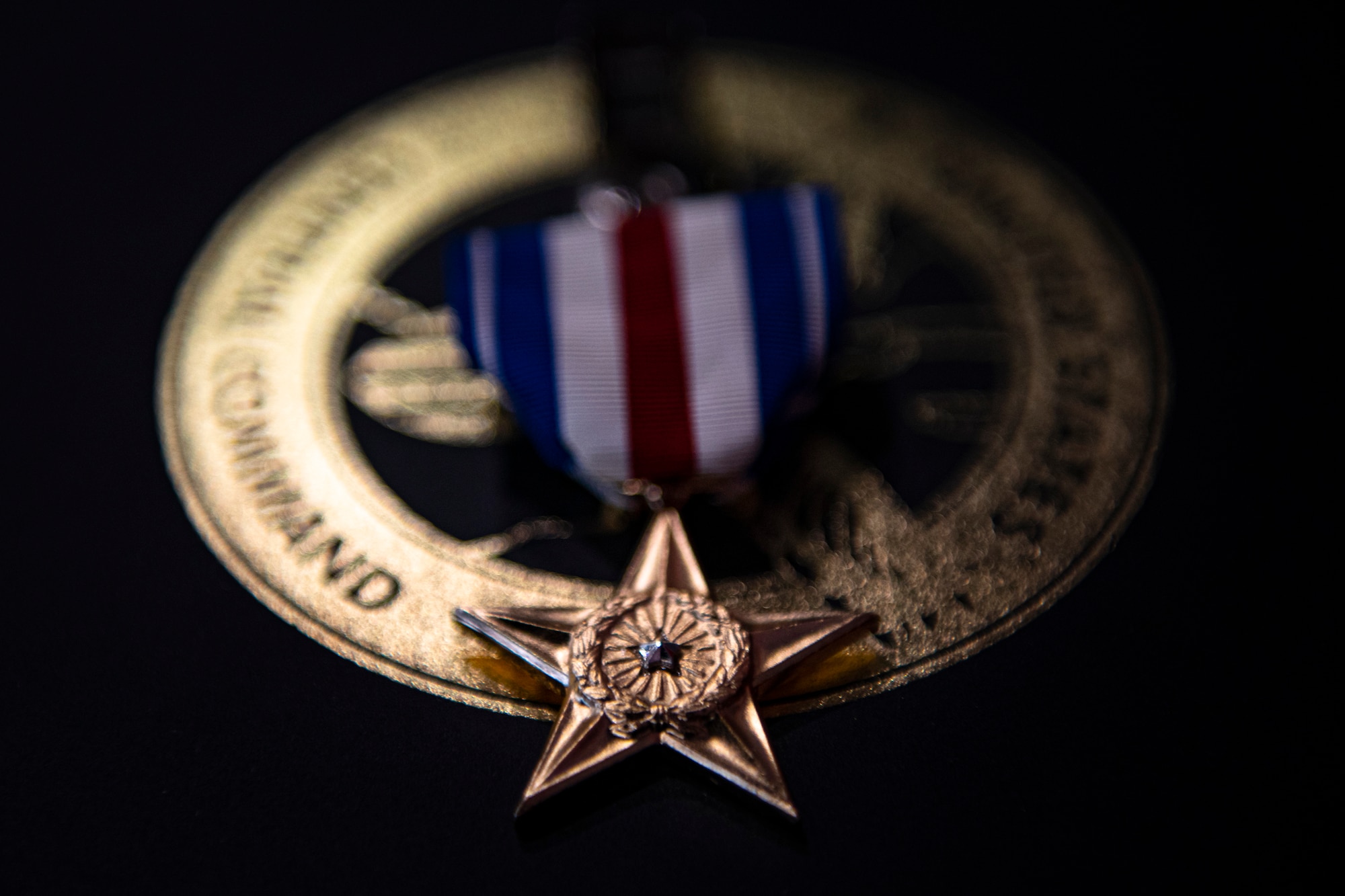 A photo of a Silver Star Medal