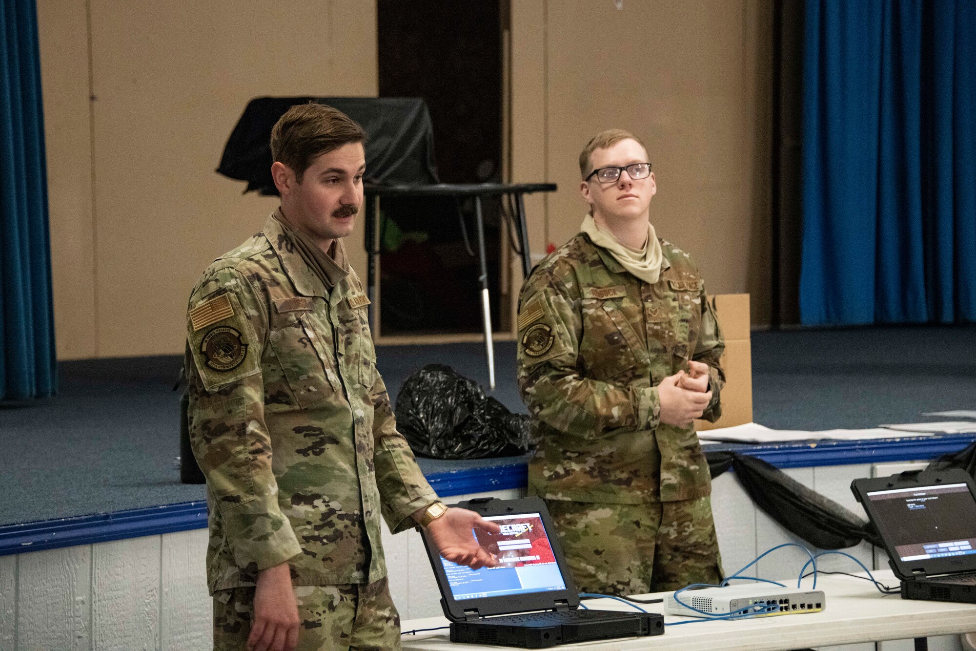 97th Communications Squadron educates local community on cybersecurity.