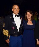 Candid portrait of West Virginia National Guard’s Senior Enlisted Leader, Command Sgt. Maj. Phillip Cantrell and his wife, Sherry. Cantrell is retiring after a 32-year career in the United States Army and West Virginia National Guard where his dedication to service and professionalism provided a powerful and significant example to emulate for the enlisted ranks of the WVNG. (U.S. Army National Guard photo by Edwin L. Wriston)