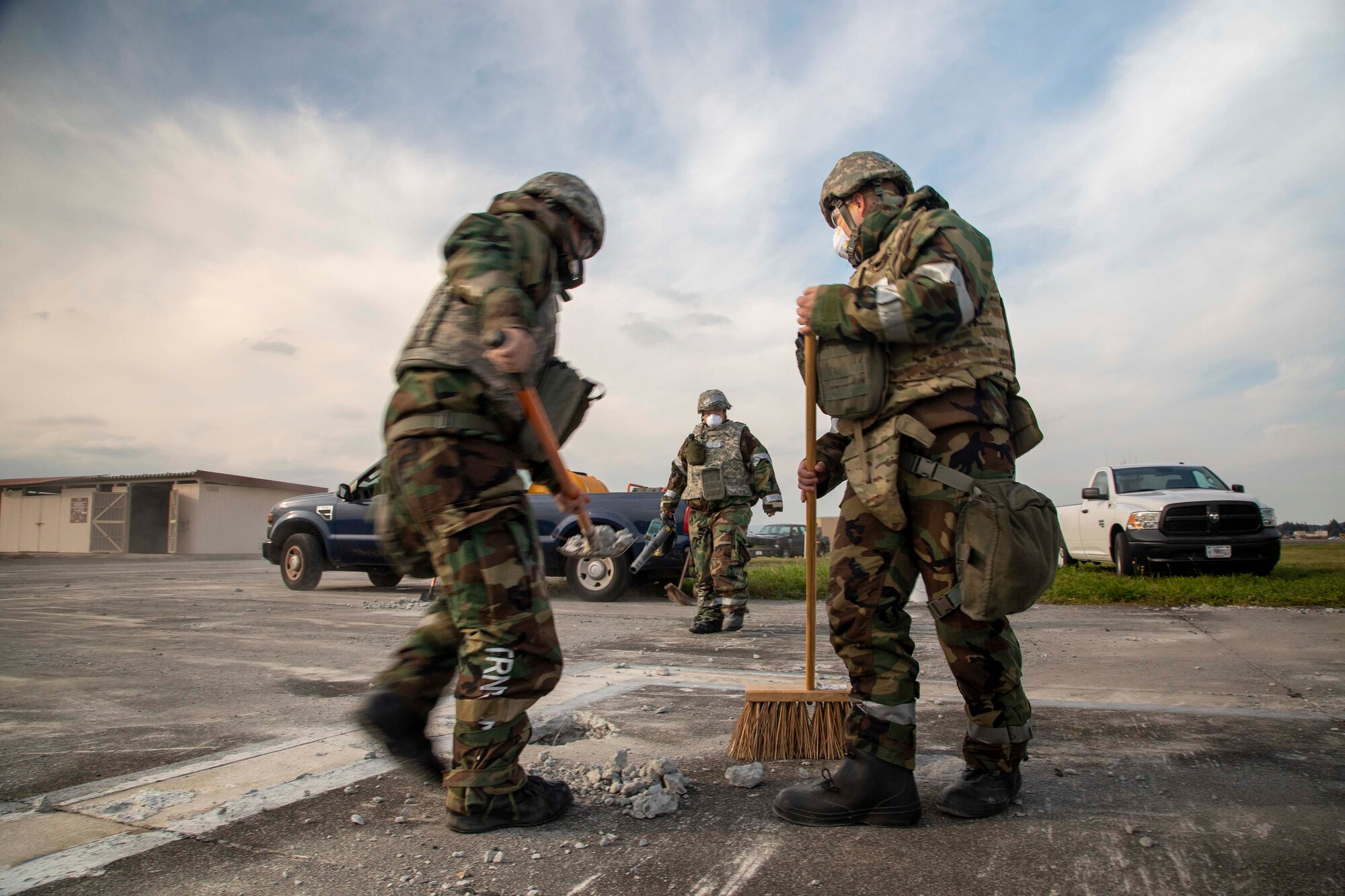 Airmen showcase capabilities, readiness in wing-wide exercise