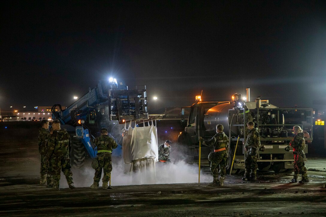 Airmen showcase capabilities, readiness in wing-wide exercise