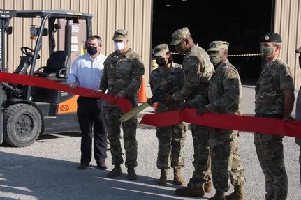 Brig. Gen. Ronald Ragin is excited about supplies. The things that make him excited include: building up 3,585 items on an Authorized Stockage List, clearing more than 200 pallets that were backlogged, transferring more than 487 Department of Defense Activity Address Codes in about five days, posting Goods Receipts for 3,500 customer items in less than four days, saving more than $200,000 and increasing receiving capacity by 200%.