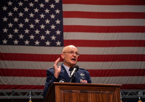 The 2020 Air Force Materiel Command Foreign Liaison Officer Recognition ceremony at the National Museum of the United States Air Force, Wright-Patterson Air Force Base, Ohio, Oct. 26, 2020.