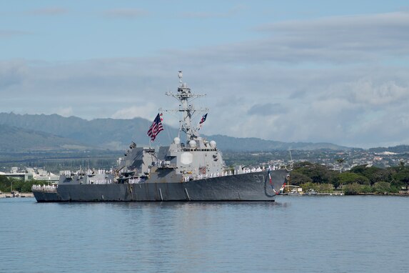 USS Halsey returns home from 7-month deployment