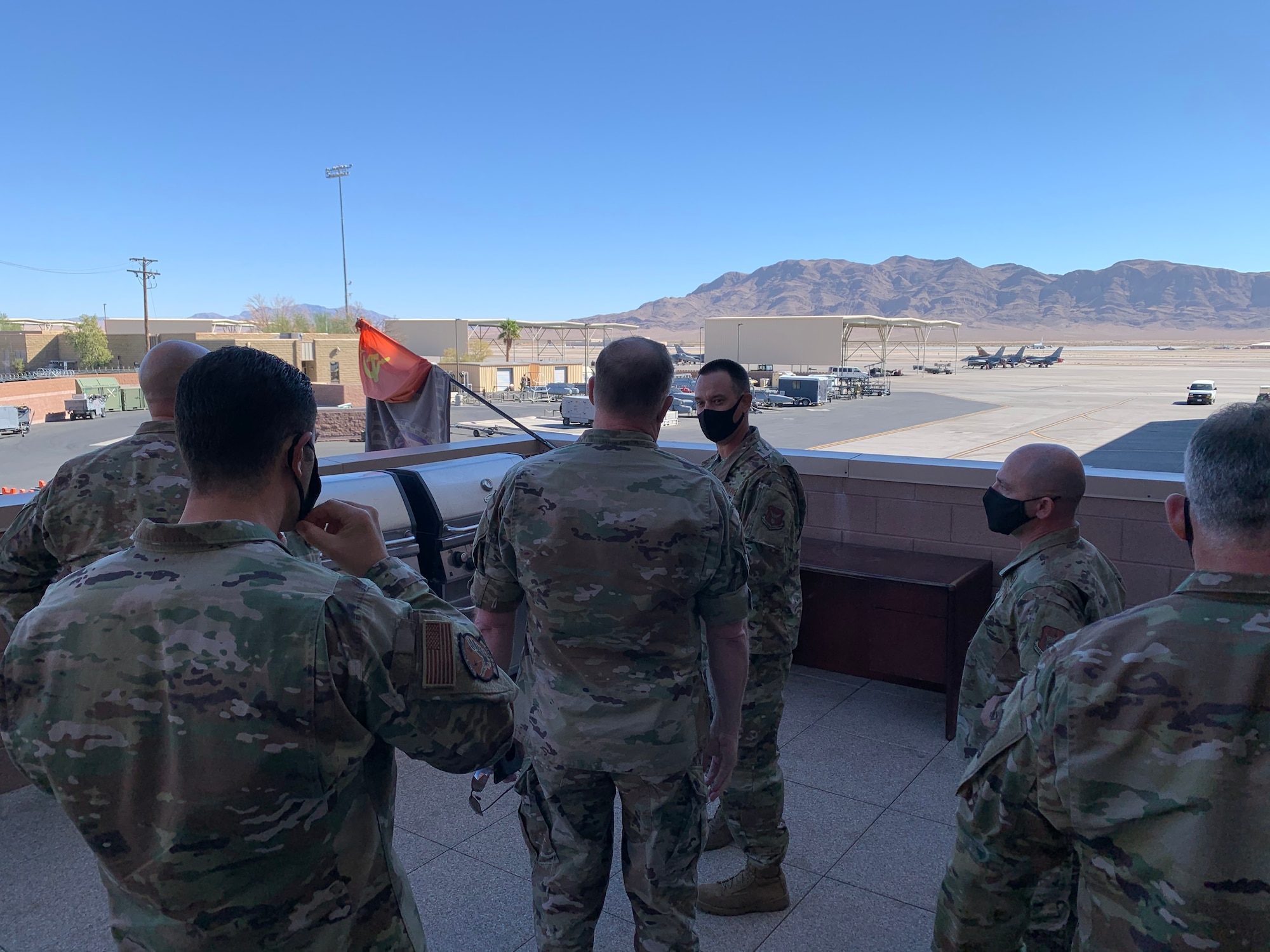A Site Activation Task Force visits the 926th Wing Oct. 27-29, to help plan significant growth within wing, at Nellis Air Force Base, Nev.
